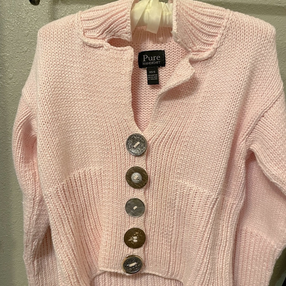 Pure Handknit Sweater Xs/s